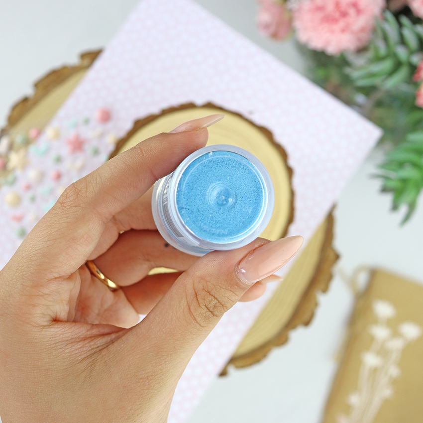 Polvos de emboss Opaque pastel blue de WOW! - Imagen 3