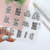 Set de sellos Baby Sentiments panda en Inglés - Imagen 3