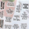 Set de sellos Messaggi bimbi panda en Italiano - Imagen 3