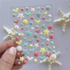 Set de enamel dots Playa o piscina - Imagen 2
