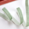 Lazo terciopelo verde agua, por metro. Para scrapbooking y costura creativa