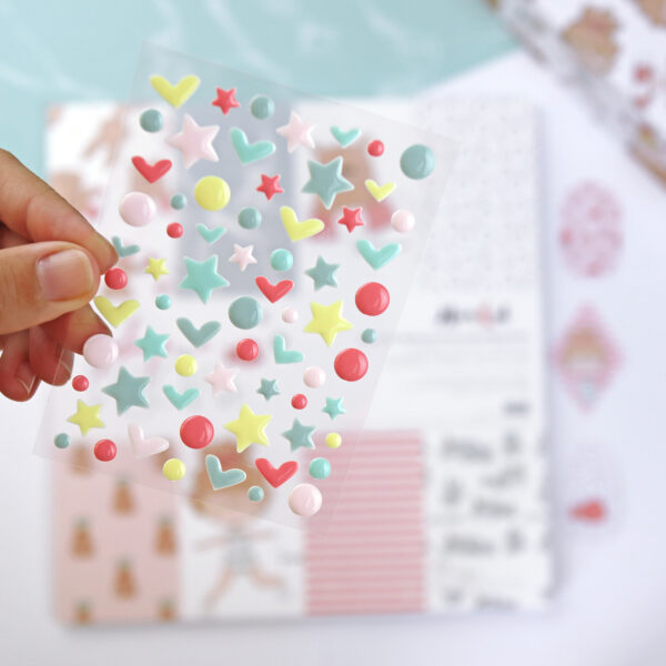 Set de enamel dots Playa o piscina