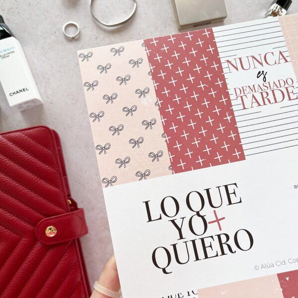 Bloc Lo que yo + quiero para scrapbooking - Imagen 3