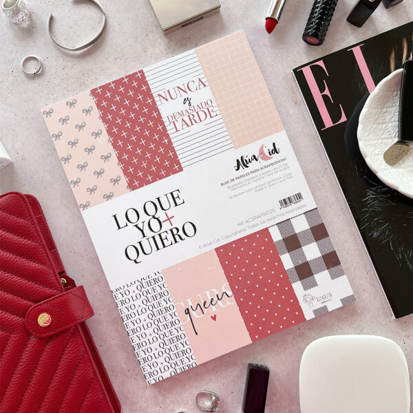 Bloc Lo que yo + quiero para scrapbooking - Imagen 5