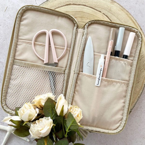 Estuche Piel Beige - Imagen 4