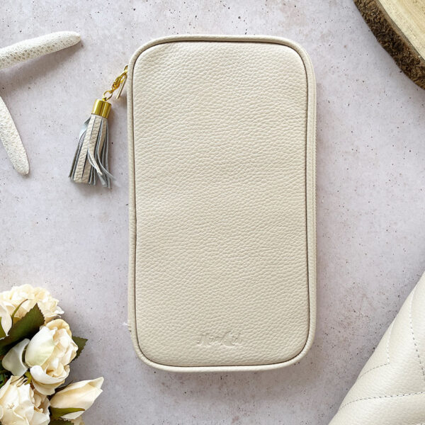 Estuche Piel Beige - Imagen 2