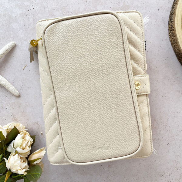 Estuche Piel Beige - Imagen 3