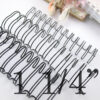Wire-O 1+1/4" color Negro, 2 unidades para encuadernar trabajos de scrapbooking