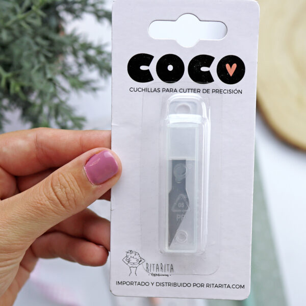 Cuchillas para cúter de precisión 10ud
