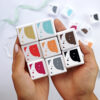 Tinta mixta color koala, para scrapbooking y manualidades