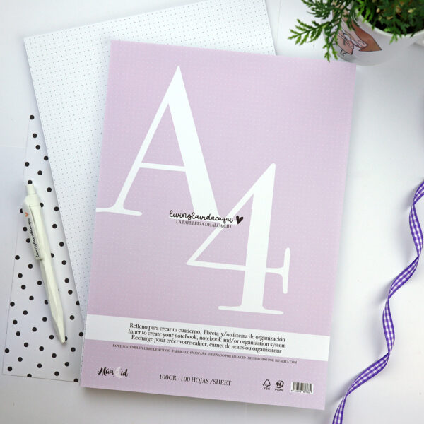 Relleno libreta A4 - Imagen 5