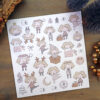 Hoja de troquelados ilustraciones Maravillas Navidad. Para scrapbooking. Diseño de Alúa Cid