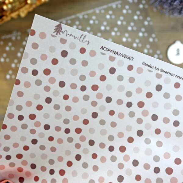 Papel vegetal Topos Navidad - Imagen 3