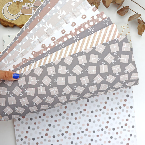 Bloc de 36 papeles Maravillas Navidad para scrapbooking - Imagen 13