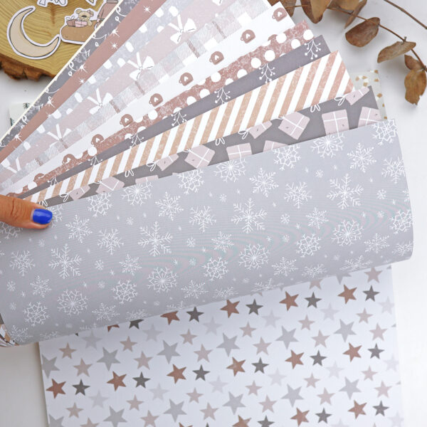 Bloc de 36 papeles Maravillas Navidad para scrapbooking - Imagen 14