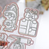 Set de sellos+troqueles Mr Lemon en Navidad - Imagen 3