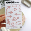Set de troqueles Flechas Coco - Imagen 2