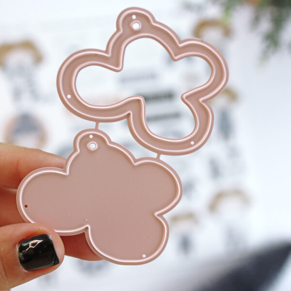Troqueles Nube shaker de la colección Maravillas. Diseño de Alúa Cid