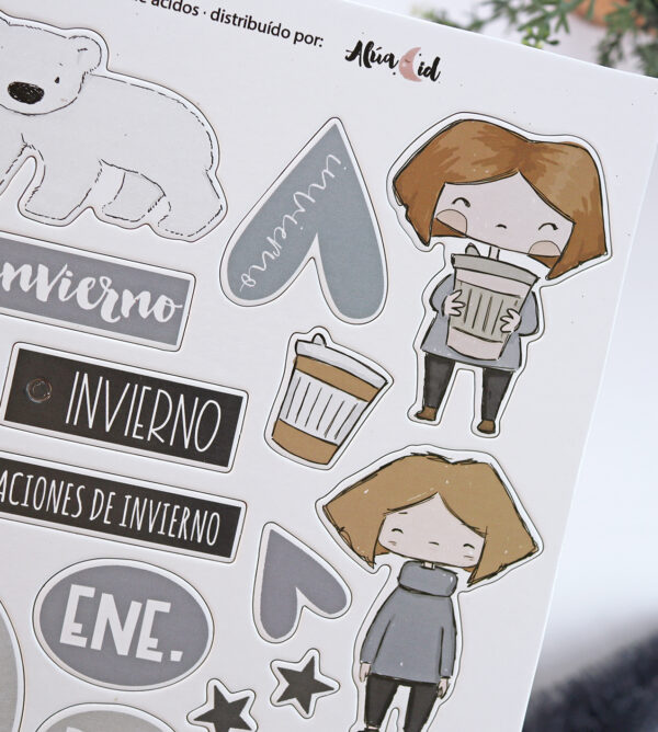 Chipboard Invierno de Maravillas
