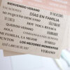 Set de pegatinas mensajes Verano Maravillas - Imagen 4
