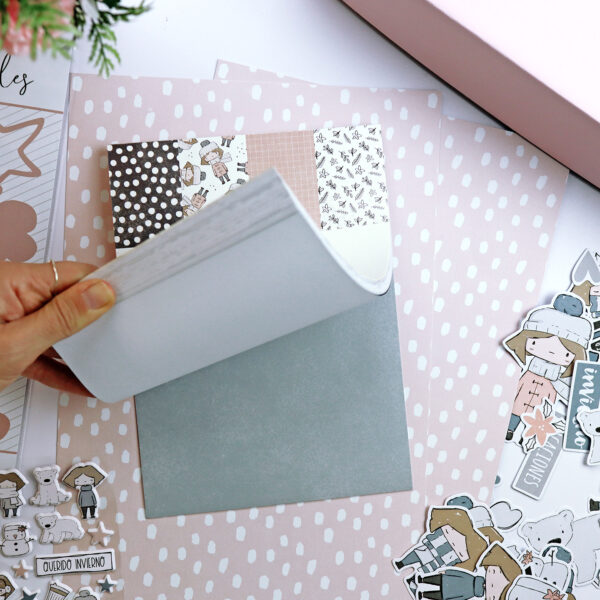 Bloc pequeño Maravillas Invierno para scrapbooking - Imagen 2