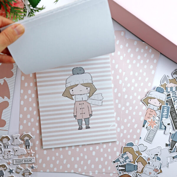 Bloc pequeño Maravillas Invierno para scrapbooking - Imagen 3