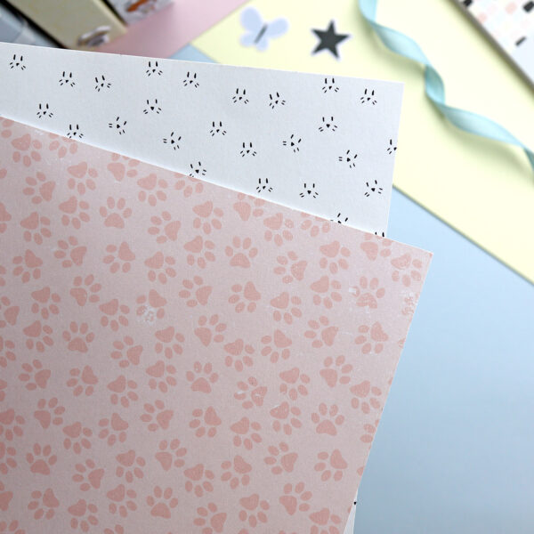 Set dos láminas Pelele para crear portadas de libretas. Diseño de Alúa Cid