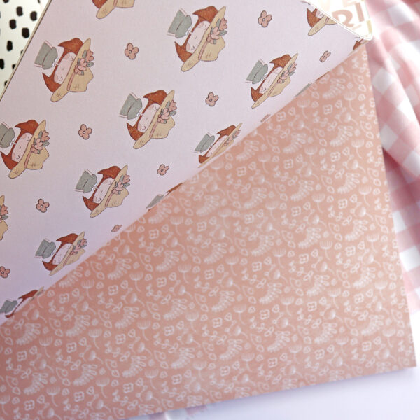 Bloc de 36 papeles Maravillas Primavera para scrapbooking - Imagen 6