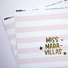 Set 2 papeles Miss Maravillas especial con foil - Imagen 2