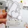 Set de troquelados bocadillos. Para scrapbooking