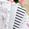 Telas de la colección de scrapbooking New Love. Diseño de Alúa Cid