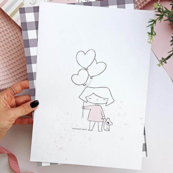 Set dos láminas Celia Love para portadas - Imagen 2