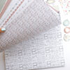 Bloc de 36 papeles Celia para scrapbooking - Imagen 12