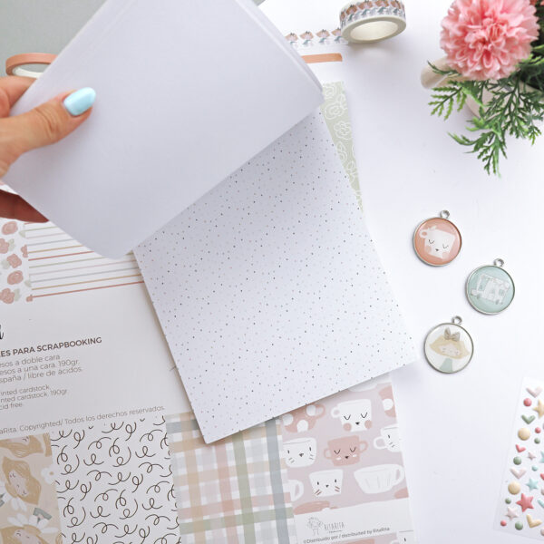 Bloc pequeño Celia para scrapbooking - Imagen 9