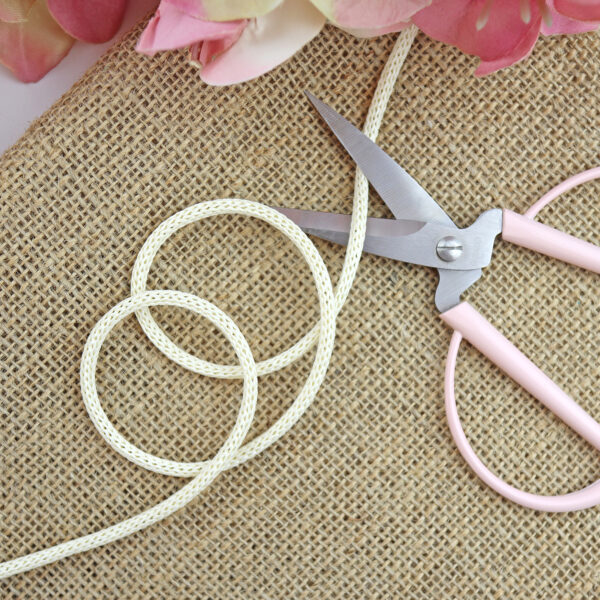 Cordón grueso Crudo, de color natural. Para scrapbooking, costura y manualidades