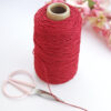 Cordón Baker twine cereza, de color rojo oscuro. Para scrapbooking y manualidades