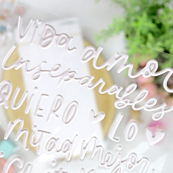 Puffys Lettering de Baby M de Lora Bailora - Imagen 3