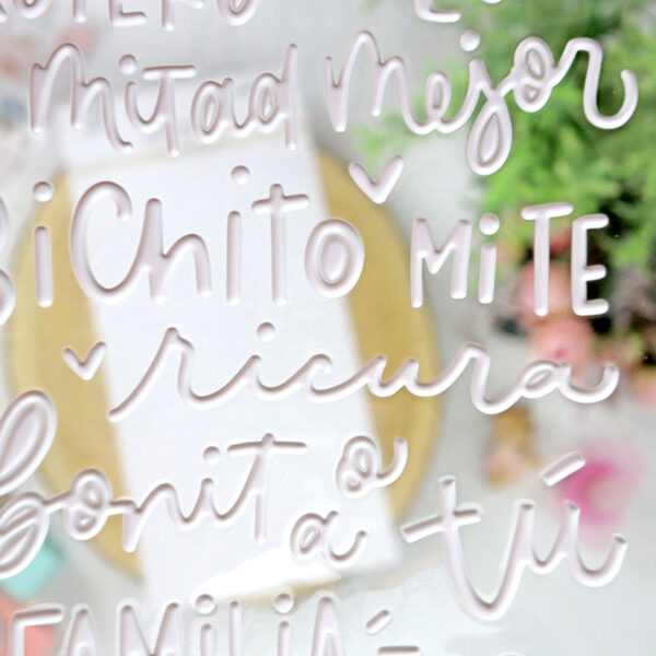 Puffys Lettering de Baby M de Lora Bailora - Imagen 4