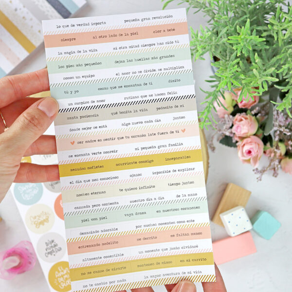 Pegatinas frases de Baby M, de Lora Bailora - Imagen 7