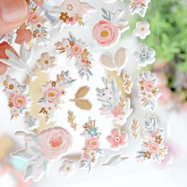 Puffys Flores de Baby M de Lora Bailora - Imagen 2