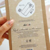 Set 12 sobres DL kraft reciclado - Imagen 2