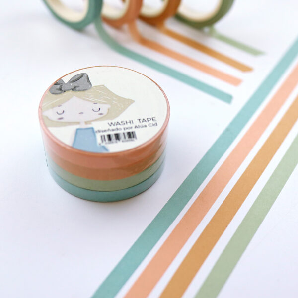 Set 4 washi tape FINO Celia - Imagen 5