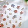 Set de pegatinas puffy Flores Celia - Imagen 4