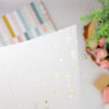 Vellum con foil Corazones de Lora Bailora - Imagen 2