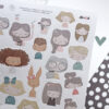 Hoja de troquelados Ilustraciones Hasta la concha - Imagen 2