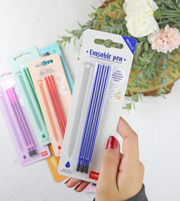 Set recargas Azul de Legami