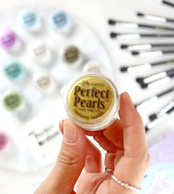 Pigmento Perfect Pearls Sunflower Sparkle de Ranger