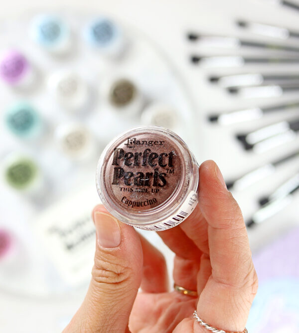 Pigmento Perfect Pearls Cappuccino de Ranger