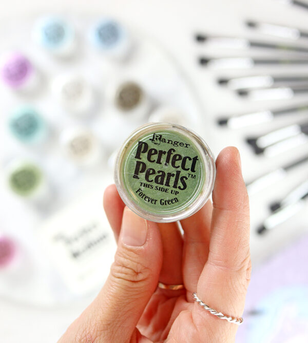 Pigmento Perfect Pearls Forever Green de Ranger