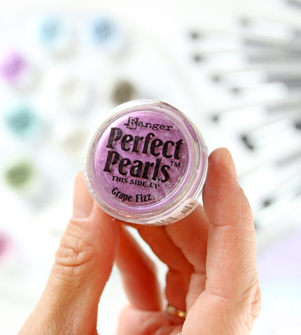 Pigmento Perfect Pearls Grape Fizz de Ranger